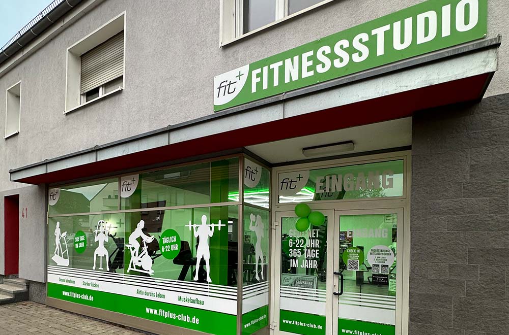 fitplus_Fitnessstudio Kirchheim am Neckar Aussenansicht